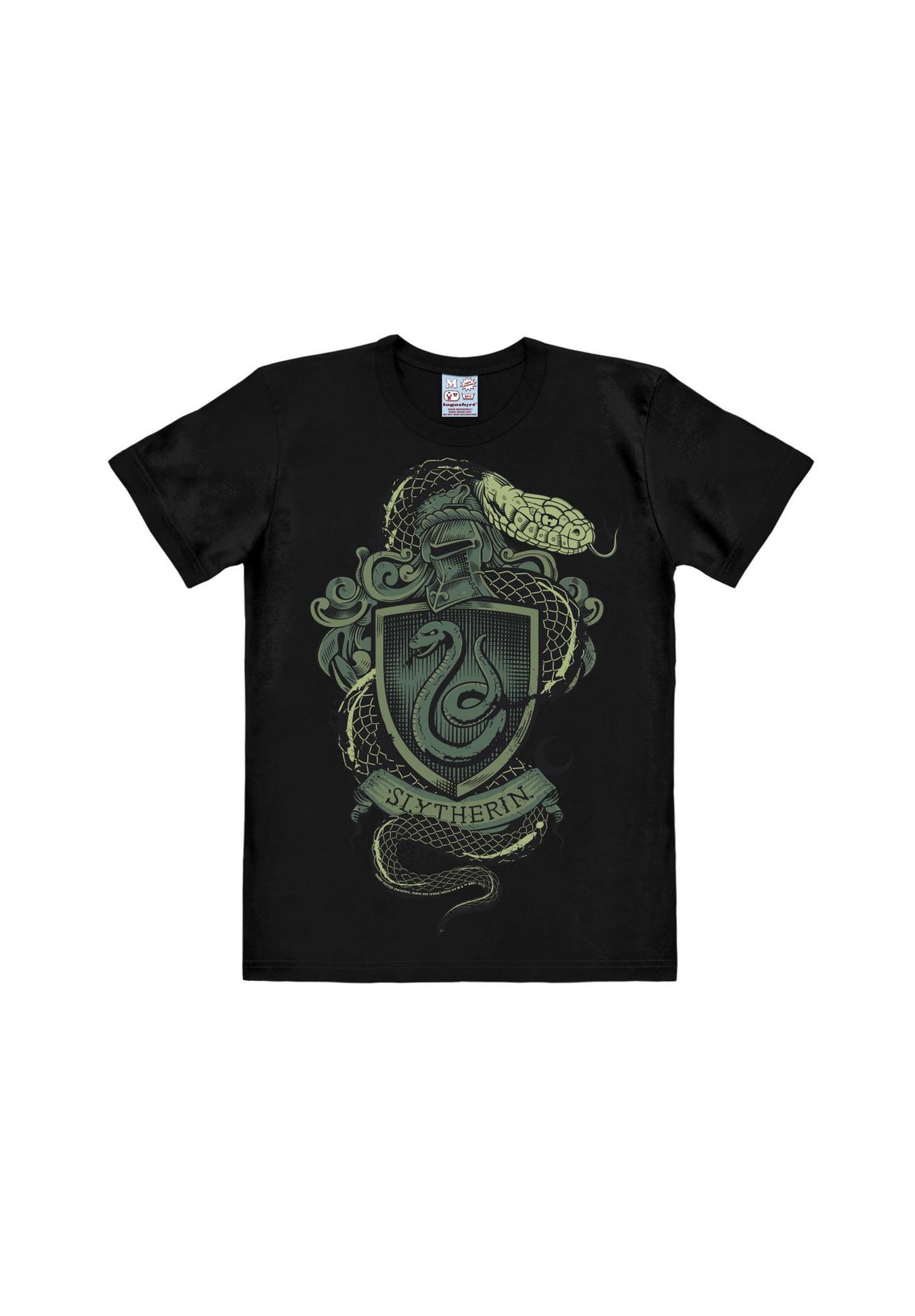 

Футболка Easyfit Harry Potter - Слизеринская Змея LOGOSHIRT, черный