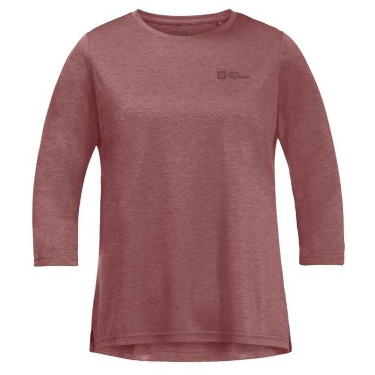 

Лонгслив Jack Wolfskin Crosstrail 3/4 Tee, цвет Mineral Red