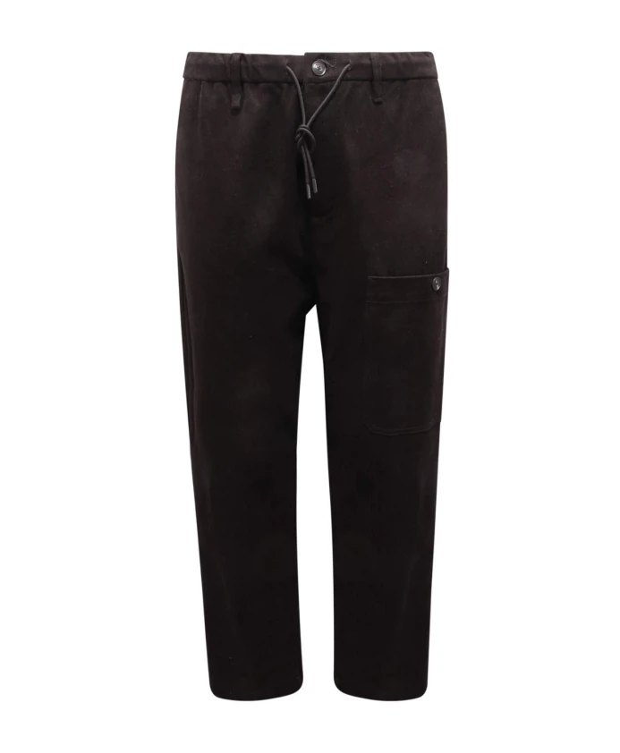 

Черные брюки 6r1p67 1ngrz модель Emporio Armani, черный