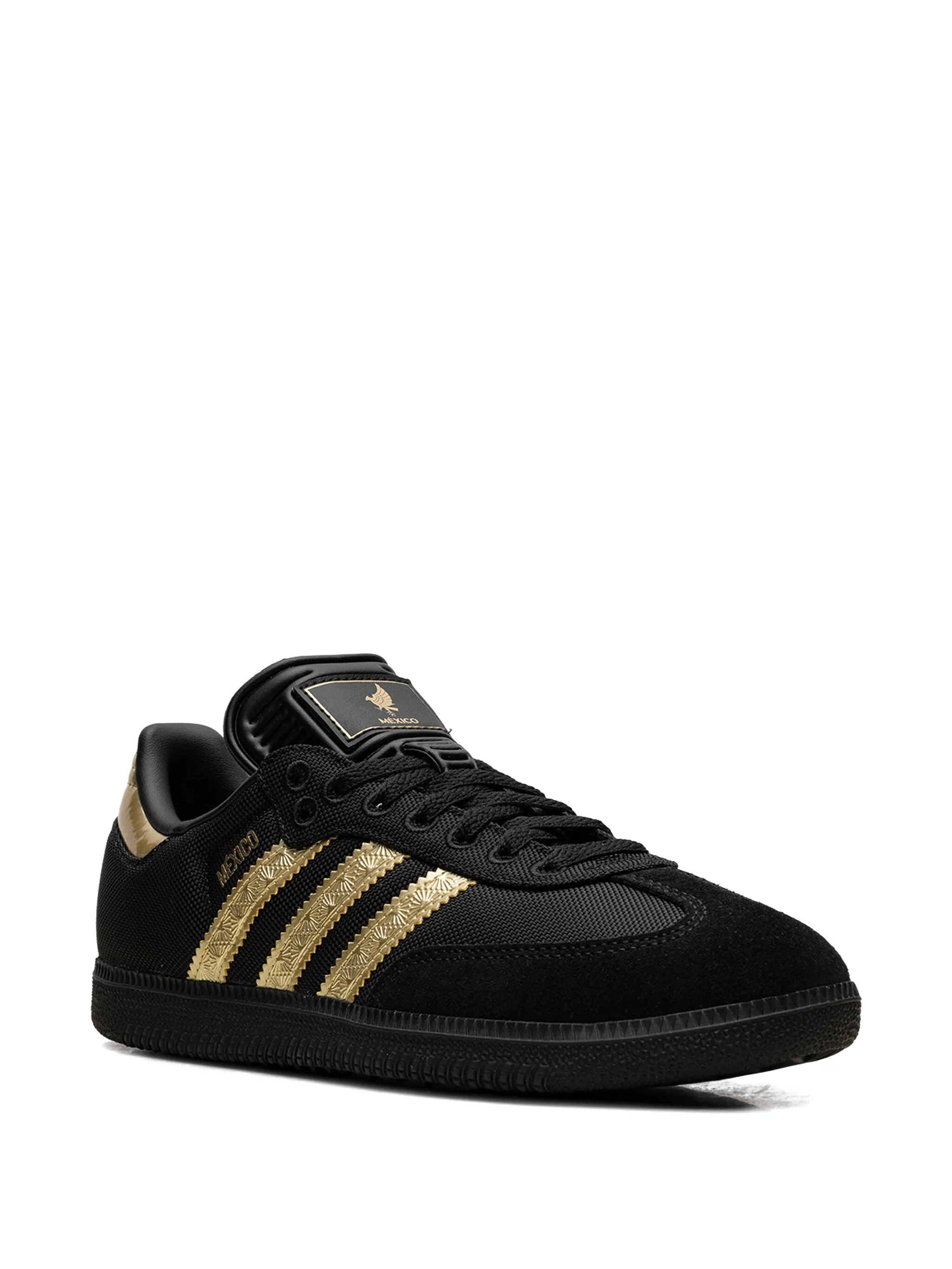 Кроссовки Samba на шнуровке Adidas, черный — фото 2