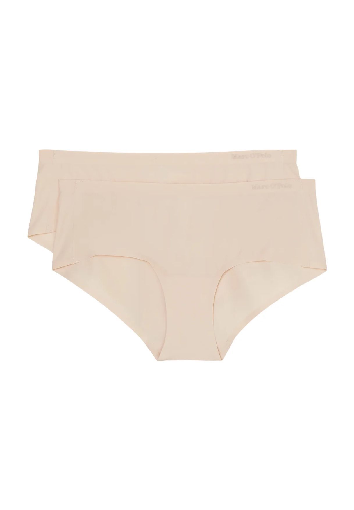 

Набор из 2 женских трусов на бедрах с логотипом Marc O'Polo, цвет 0003 New Beige