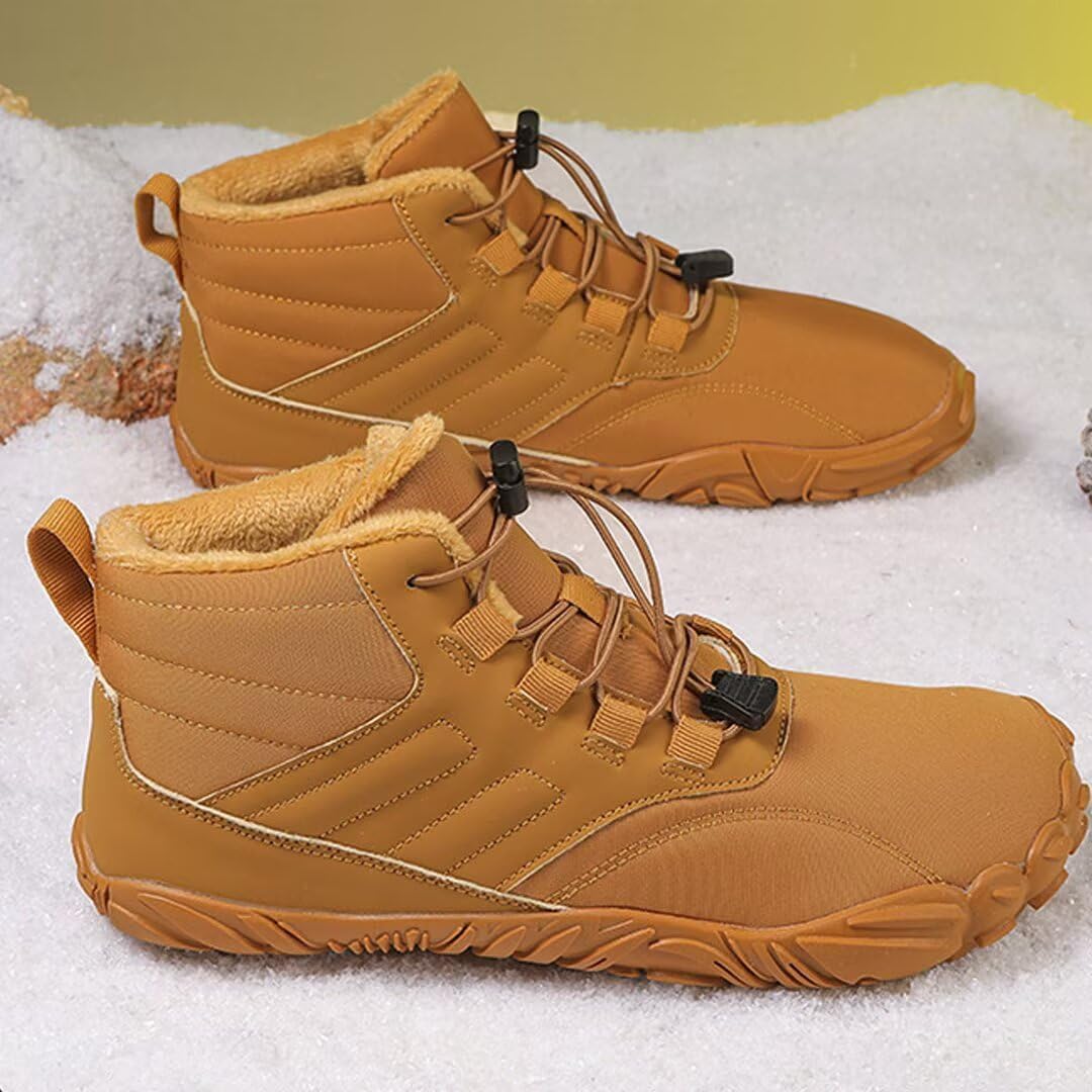Ботинки Caspar Flex - Non-Slip Waterproof Winter Barefoot Shoe (унисекс) Swzec, желтый — фото 2