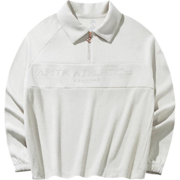 

Anta Comprehensive Training Collection Спортивная повседневная коллекция Толстовка женская Победоносный серый, Триумф серый