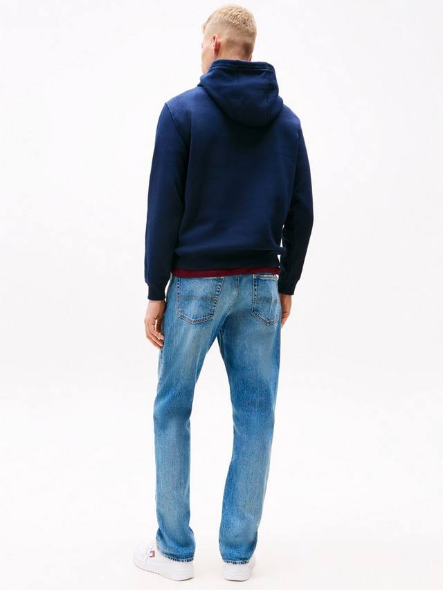 Толстовка Tommy Jeans из хлопковой смеси Tommy Hilfiger, Dark Night Navy — фото 3