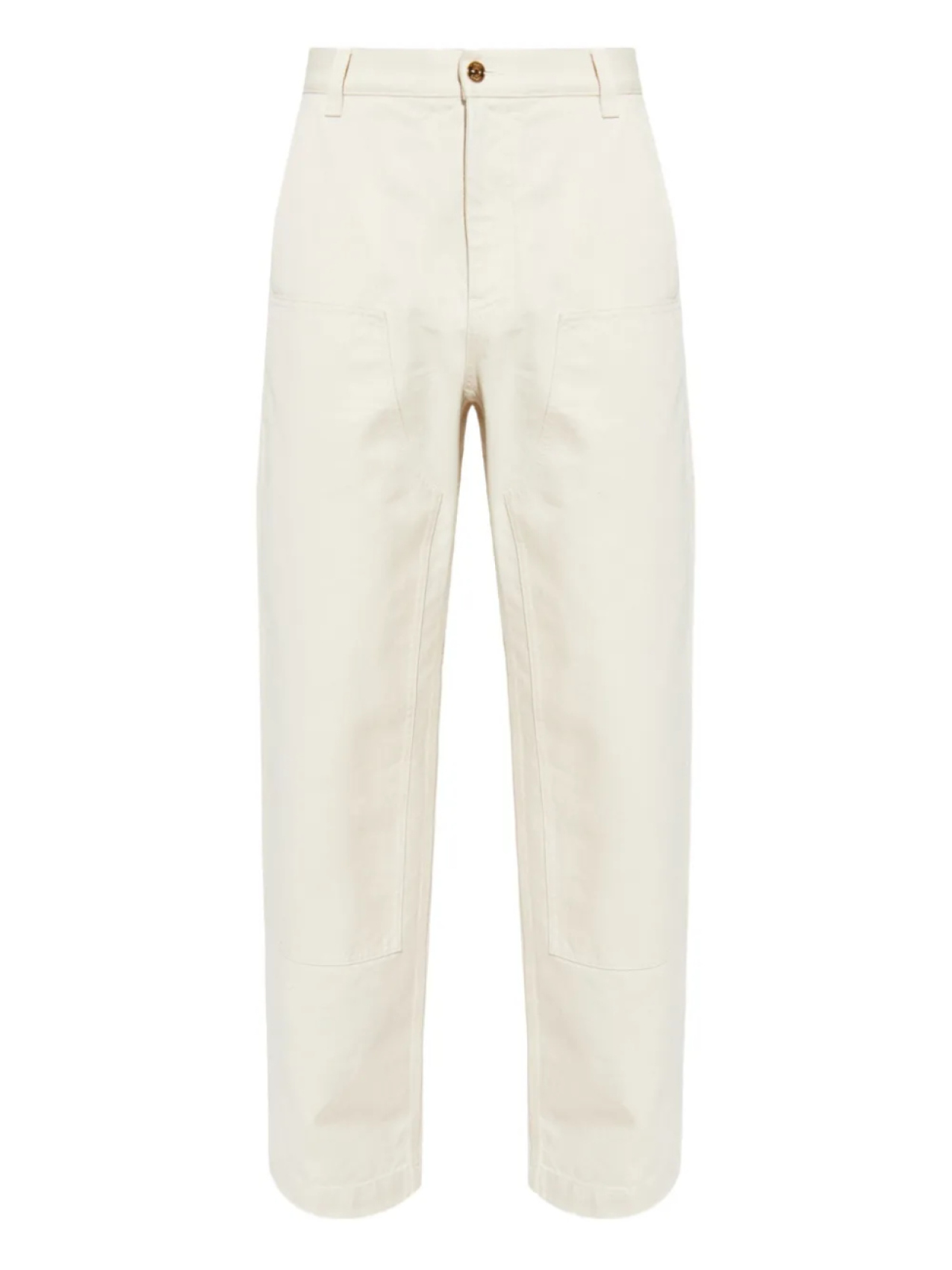 

Джинсы Versace logo-patch utility trousers, нейтральный