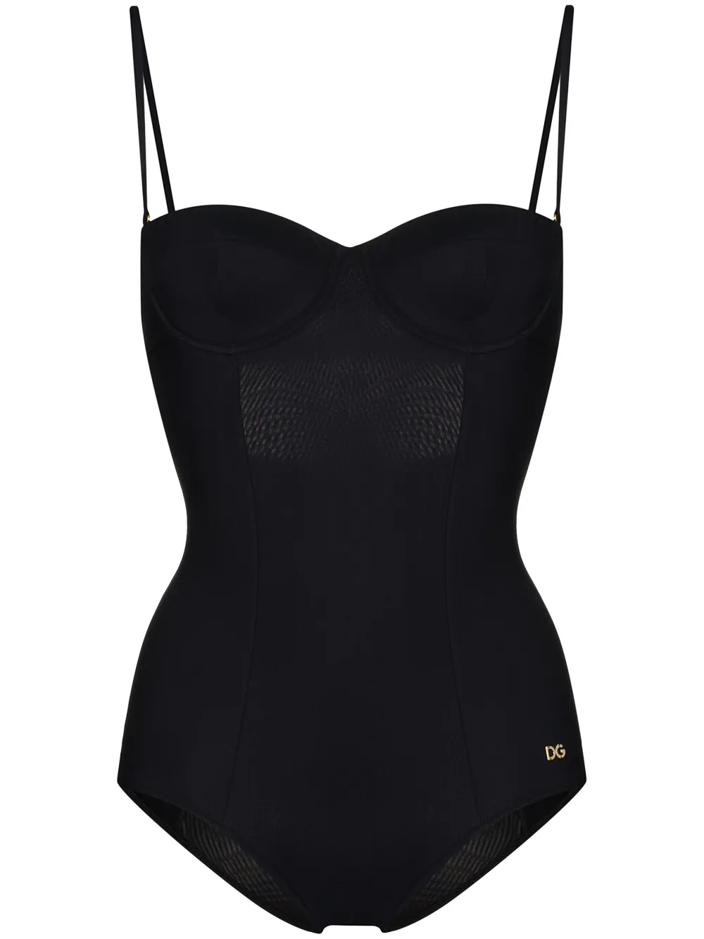 

Купальник-балконет DOLCE & GABBANA, черный