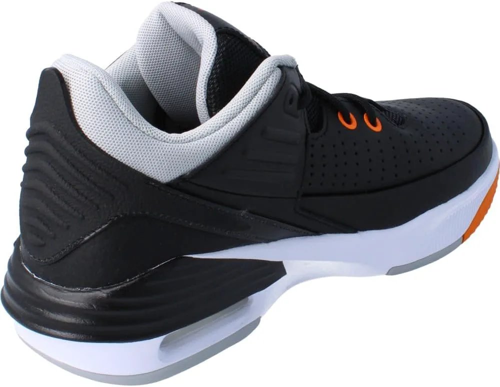 Jordan Max Aura 5 Детские кроссовки для больших детей (DZ4352-101, белый/красный/серый/черный) Nike, оранжевый — фото 2