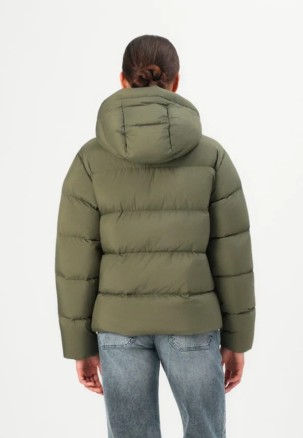 Современная куртка, пуховая куртка Tommy Hilfiger, Utility Olive — фото 3