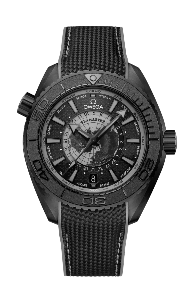 

Seamaster planet ocean 600m 45,5 мм, черная керамика на резиновом ремешке - 215.92.46.22.01.007 OMEGA
