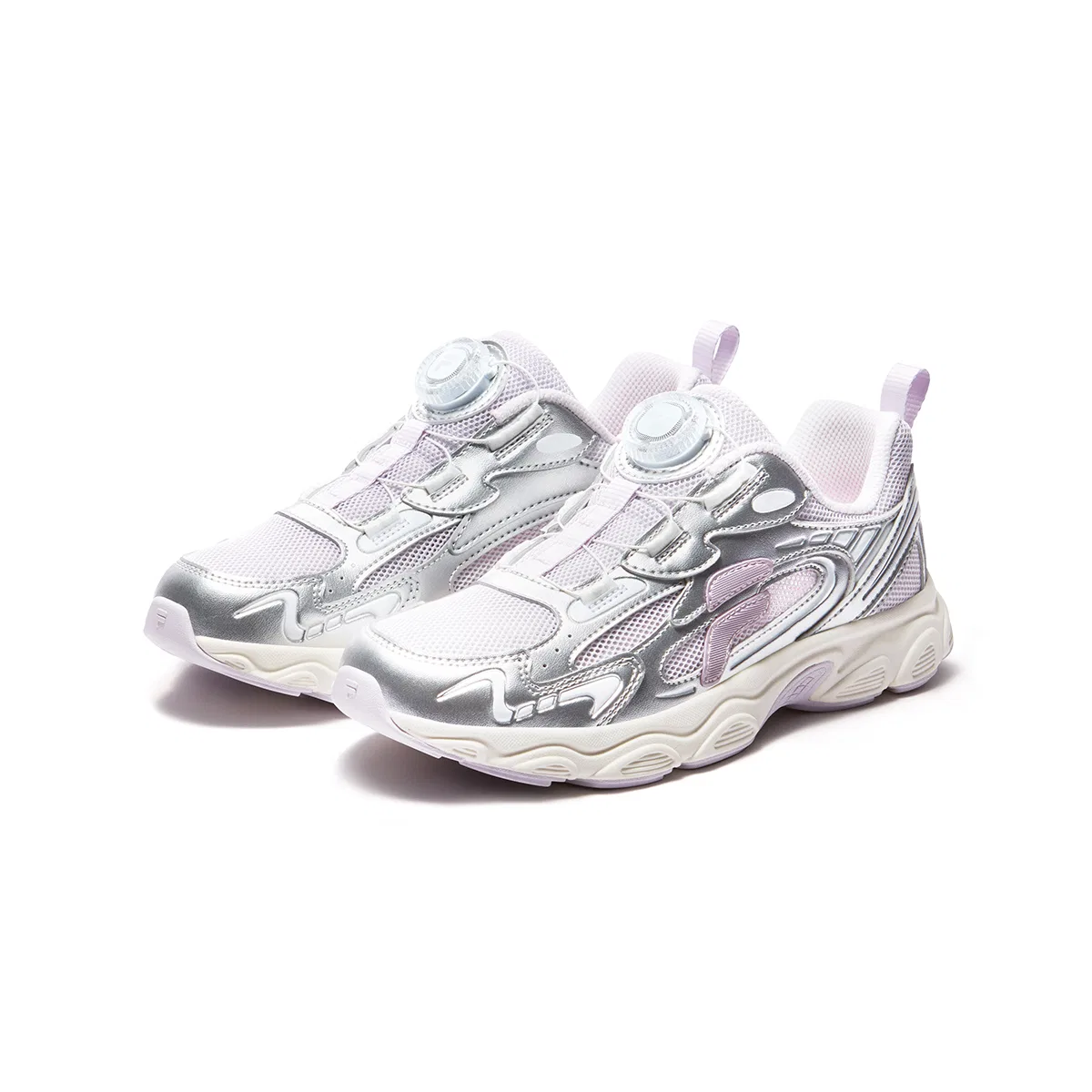 Кроссовки детские Heritage FHT Low top Purple Silver Kids' FILA KIDS — фото 4