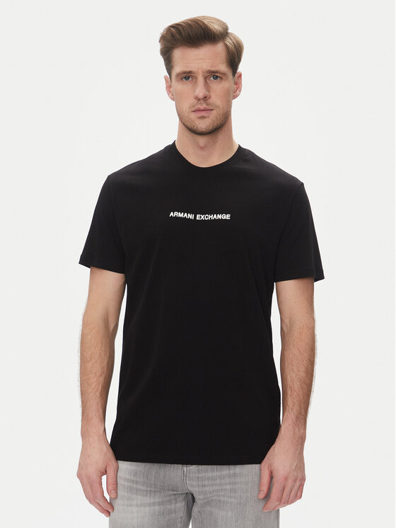 

Футболка обычного кроя XM000787 AF12308 UC001 Armani Exchange, черный