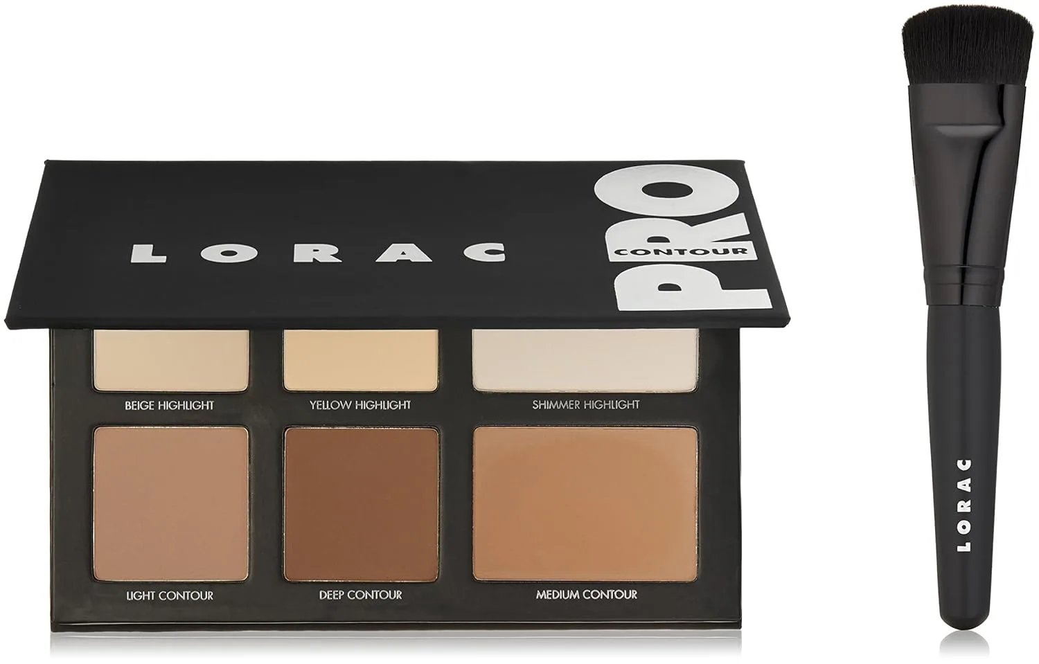 Палитра для контурирования LORAC PRO и кисть для контурирования, многофункциональная., Multi