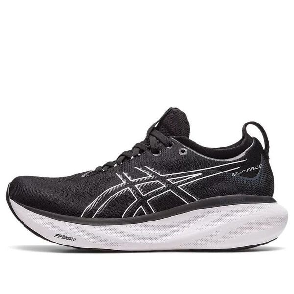 Кроссовки гель нимбус 25 ширина Asics, черный