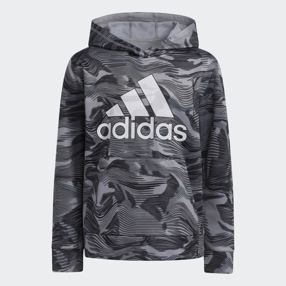 

Спортивное худи Adidas Camo Allover Print Hoodie, черный