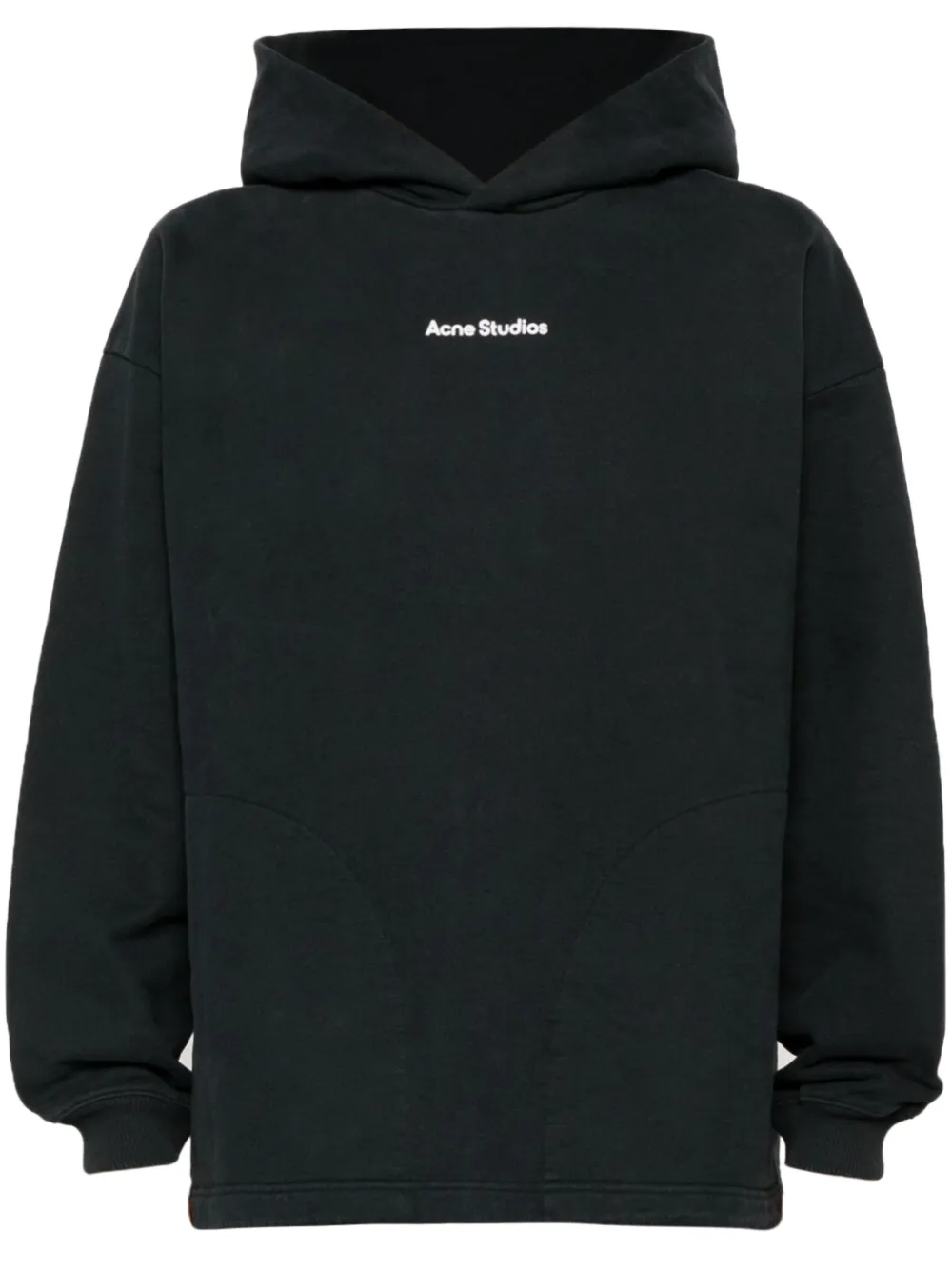 

Худи с логотипом Acne Studios, черный
