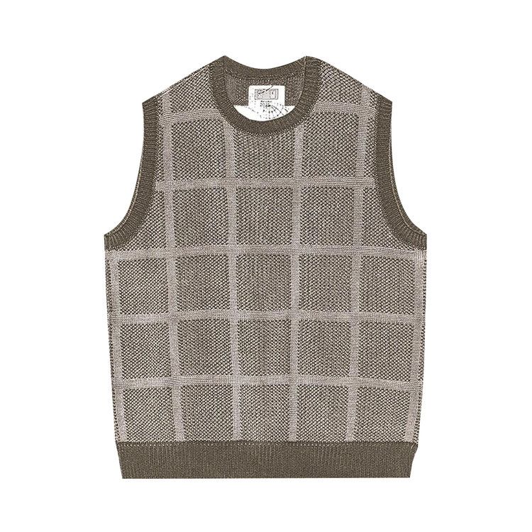 

Утепленный жилет Cav Empt Grid Loose Knit Vest, Khaki