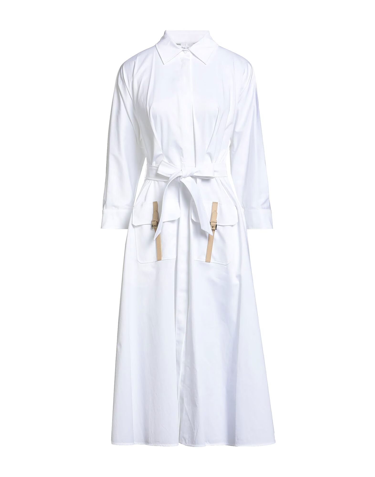 

Платье миди Max Mara, белый