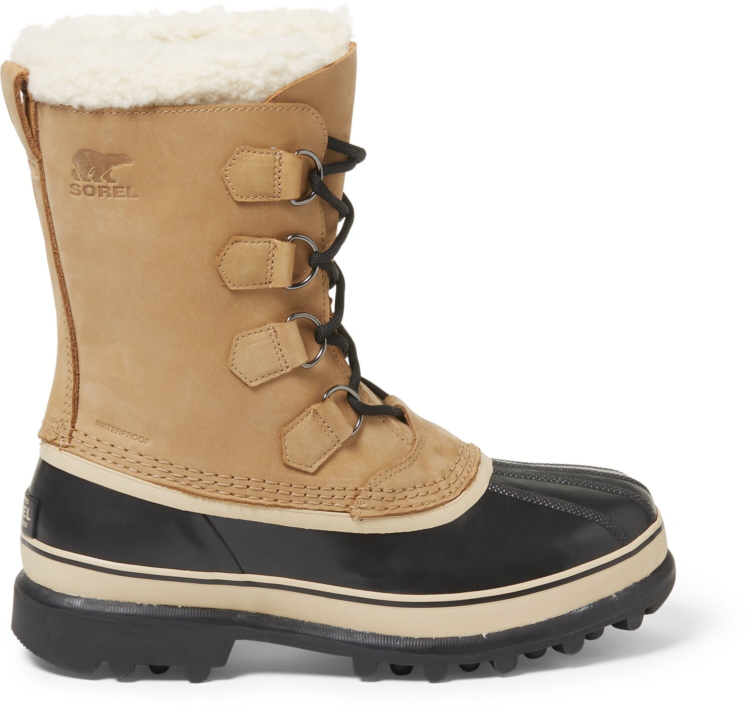 

Зимние ботинки Caribou — женские Sorel, хаки
