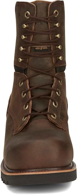 Мужские ботинки Chippewa Sador 9, водонепроницаемые, с утеплителем и усиленным носком, подошва с противоскользящим протектором — фото 3