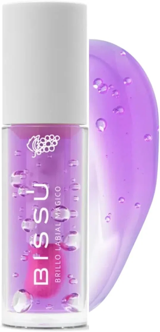 Блеск для губ Bissu Magic Lip Gloss с фруктовым ароматом виноград, 4 г