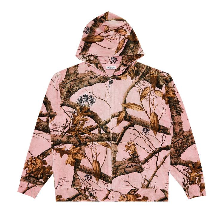 

Худи Pleasures RealTree Velour Hoodie, Pink Camo