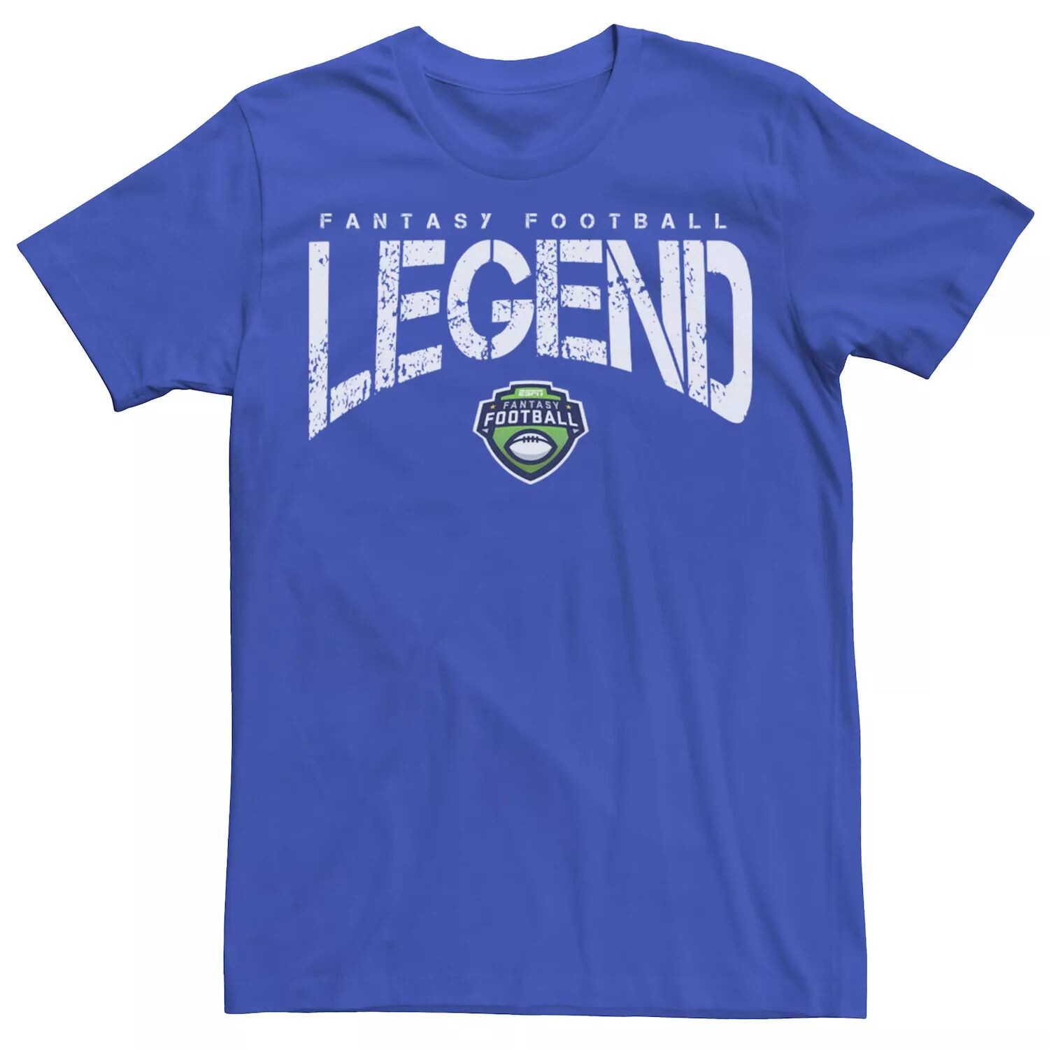 

Мужская футболка ESPN Fantasy Football Legend с текстом Licensed Character