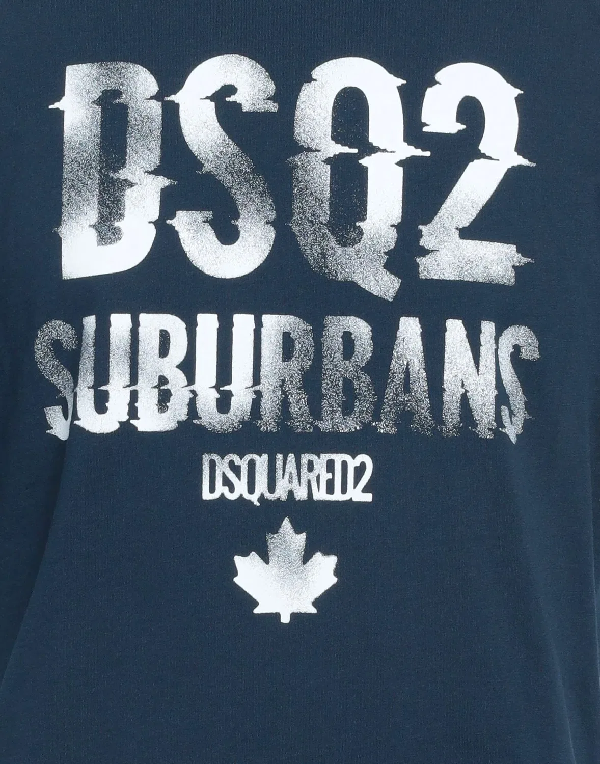 Футболка с принтом Navy DSQUARED2 — фото 4