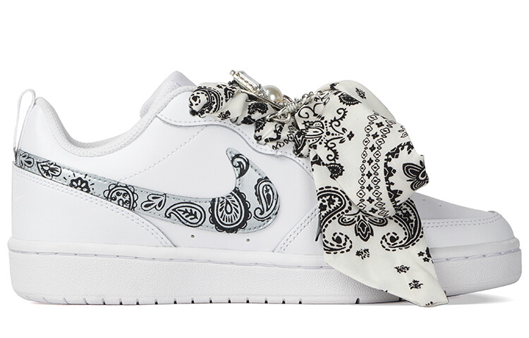 

Кроссовки Nike Court Borough Skateboard Shoes Women's Low-Top Black White