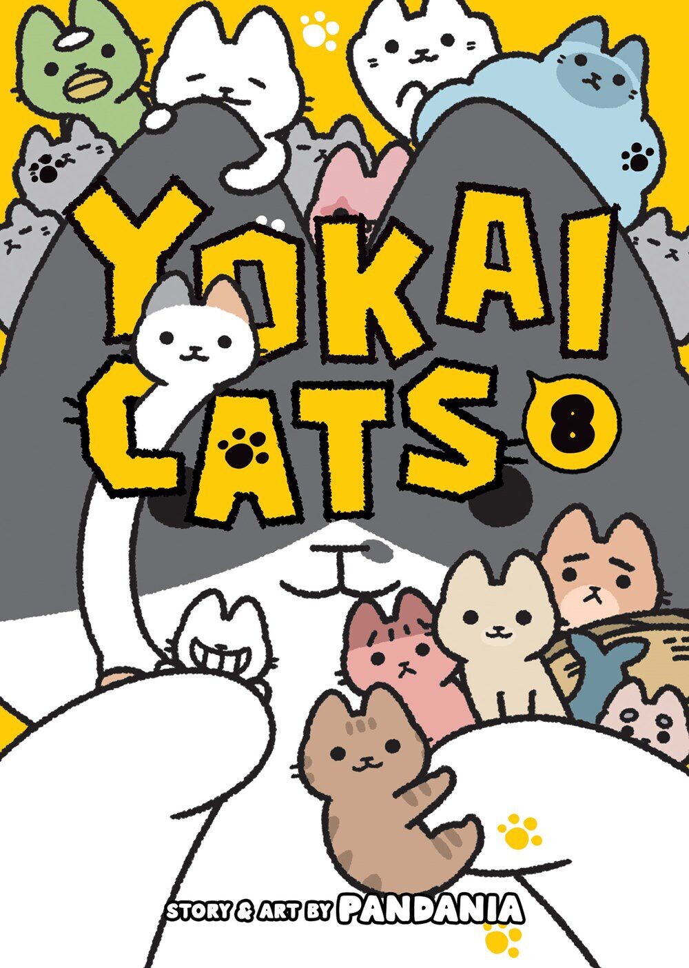 

Манга Yokai Cats Manga Volume 8 (Color)
