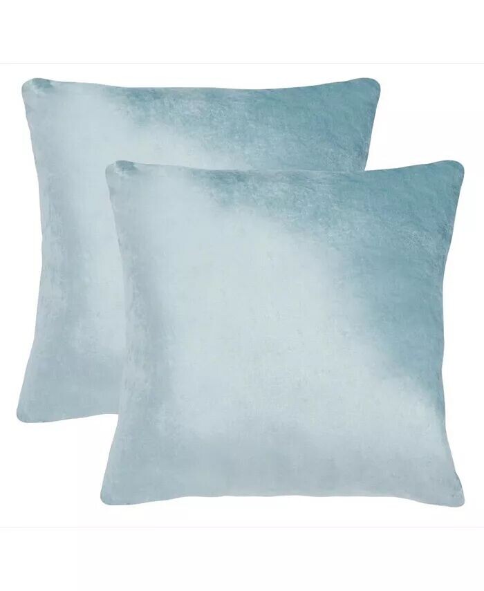 

Подушка Jovanni 22 x 22 дюйма (набор из 2 шт.) Safavieh, синий