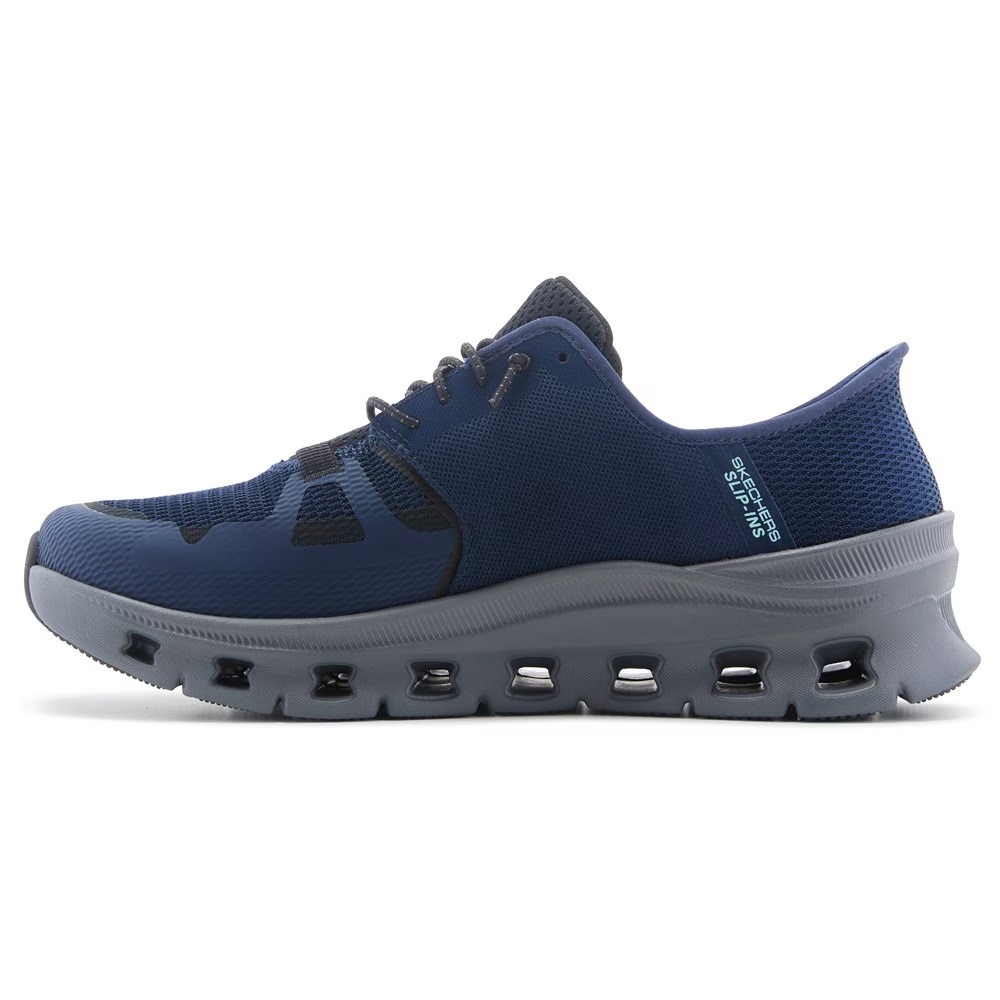 Кроссовки Slip-Ins glide-step pro от Skechers, navy/grey wide — фото 3