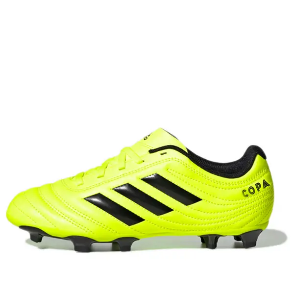 

Кроссовки copa 19.4 firm ground cleats j нескользящие футбольные бутсы Adidas, желтый