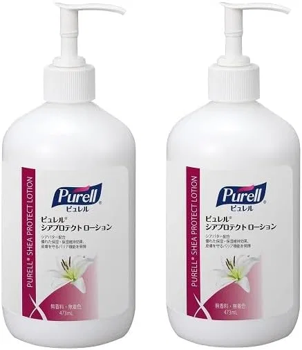 Лосьон для рук увлажняющий Purell с маслом ши, 473 мл x 2, без отдушки