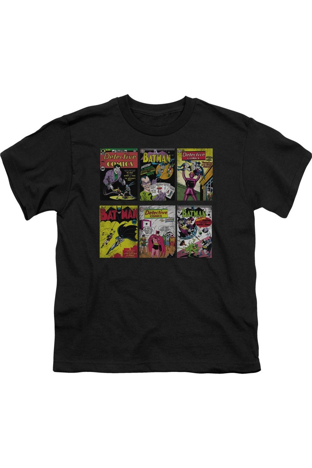 

Футболка с коротким рукавом Batman Bm Covers для детей Gildan, черный