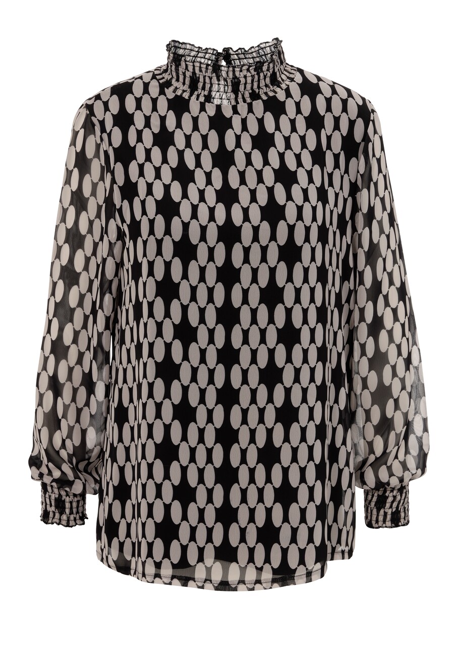 

Блузка Aniston SELECTED Blouse, черный