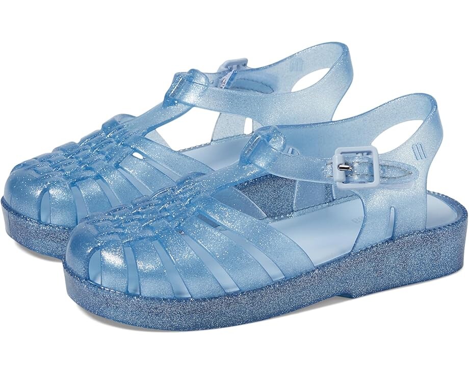 

Сандалии Mini Melissa Possession Shiny BB, цвет Glitter Blue