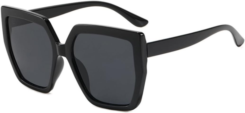 

Солнцезащитные очки с защитой от УФ-излучения UV400 | Крупная оправа, черные | Линзы конфетных цветов | Для женщин и мужчин | Для занятий спортом на открытом воздухе и вождения DSVIGF, 06