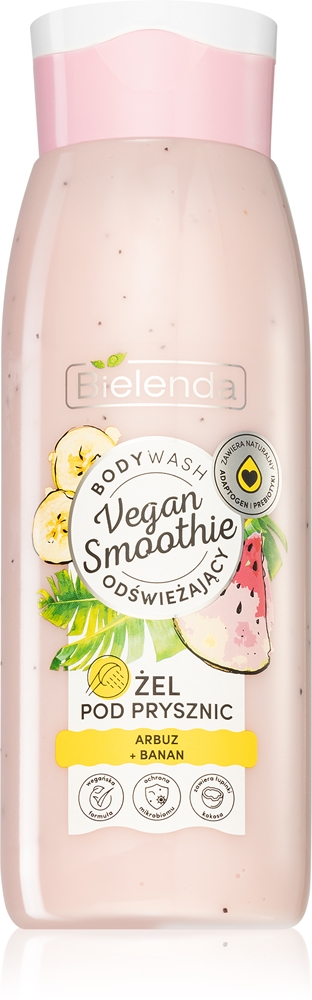 

Веганский смузи арбуз + банан нежный гель для душа Bielenda, 400 мл