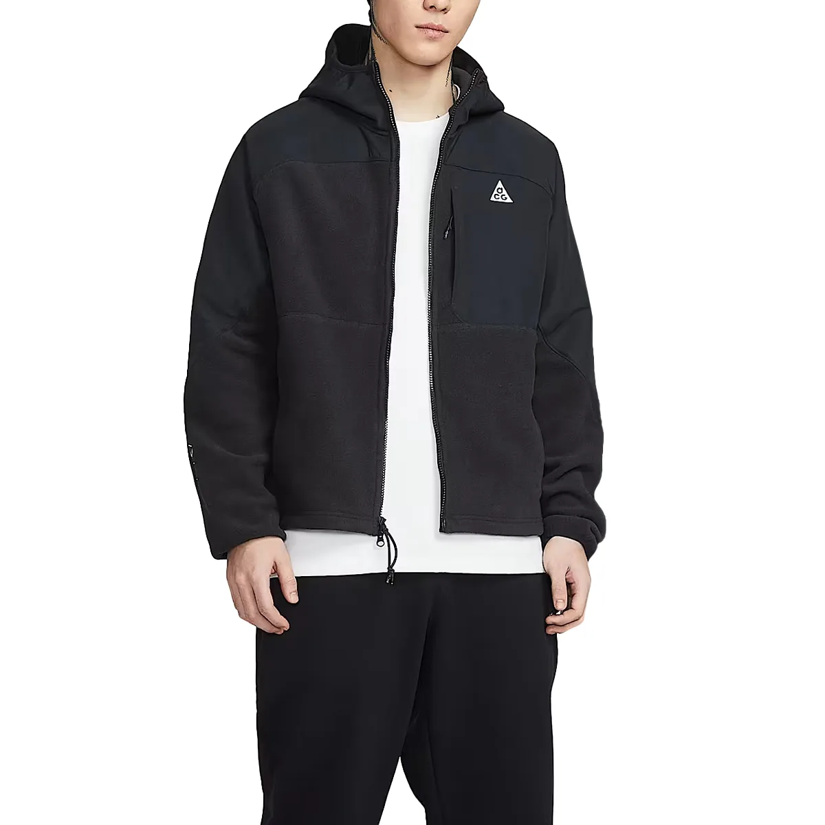 Куртка ACG Wolf Tree мужская Nike, Black/Black/White Peak