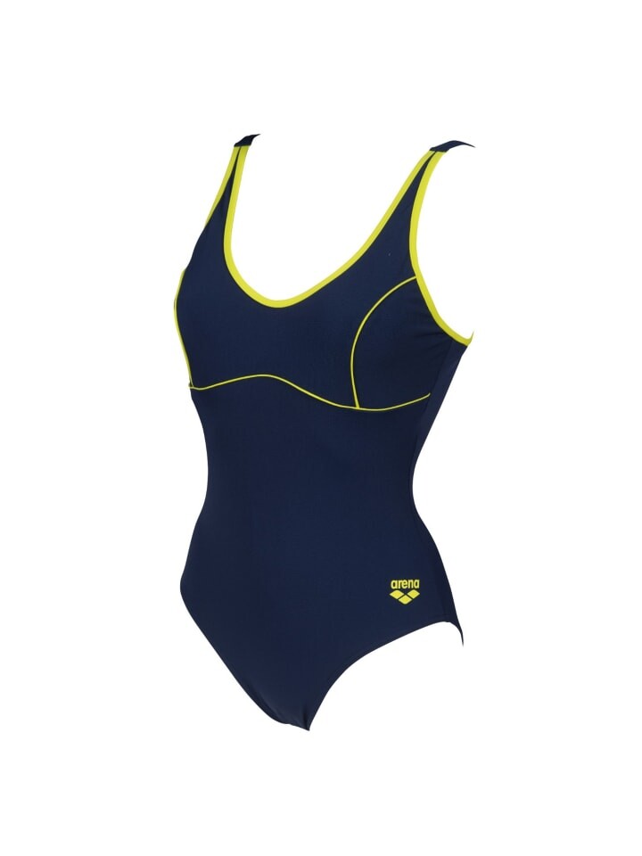 

Купальник Arena Badeanzug mit Bustier, цвет blau-lime