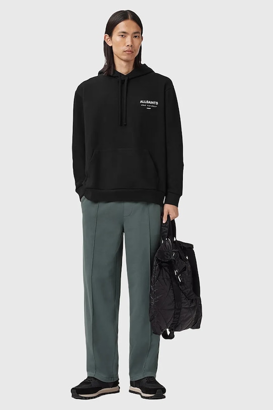 Хлопковые спортивные штаны MILO Allsaints, серый