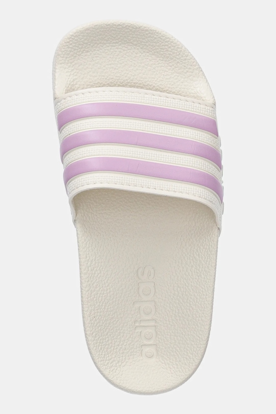 Детские шлепанцы Adilette Shower Adidas, бежевый — фото 4