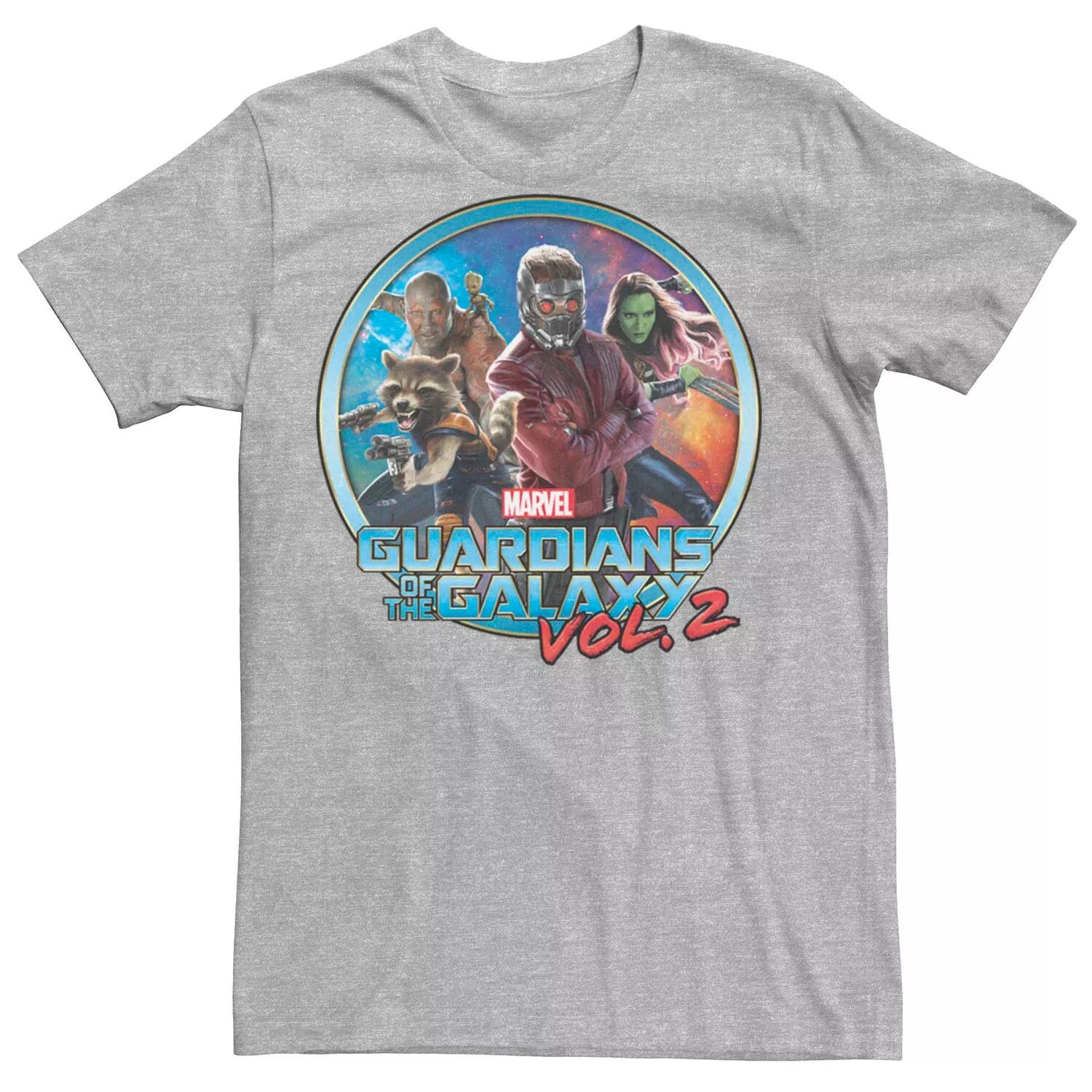 

Мужская футболка Marvel Guardians Of The Galaxy 2 Circle Group Licensed Character