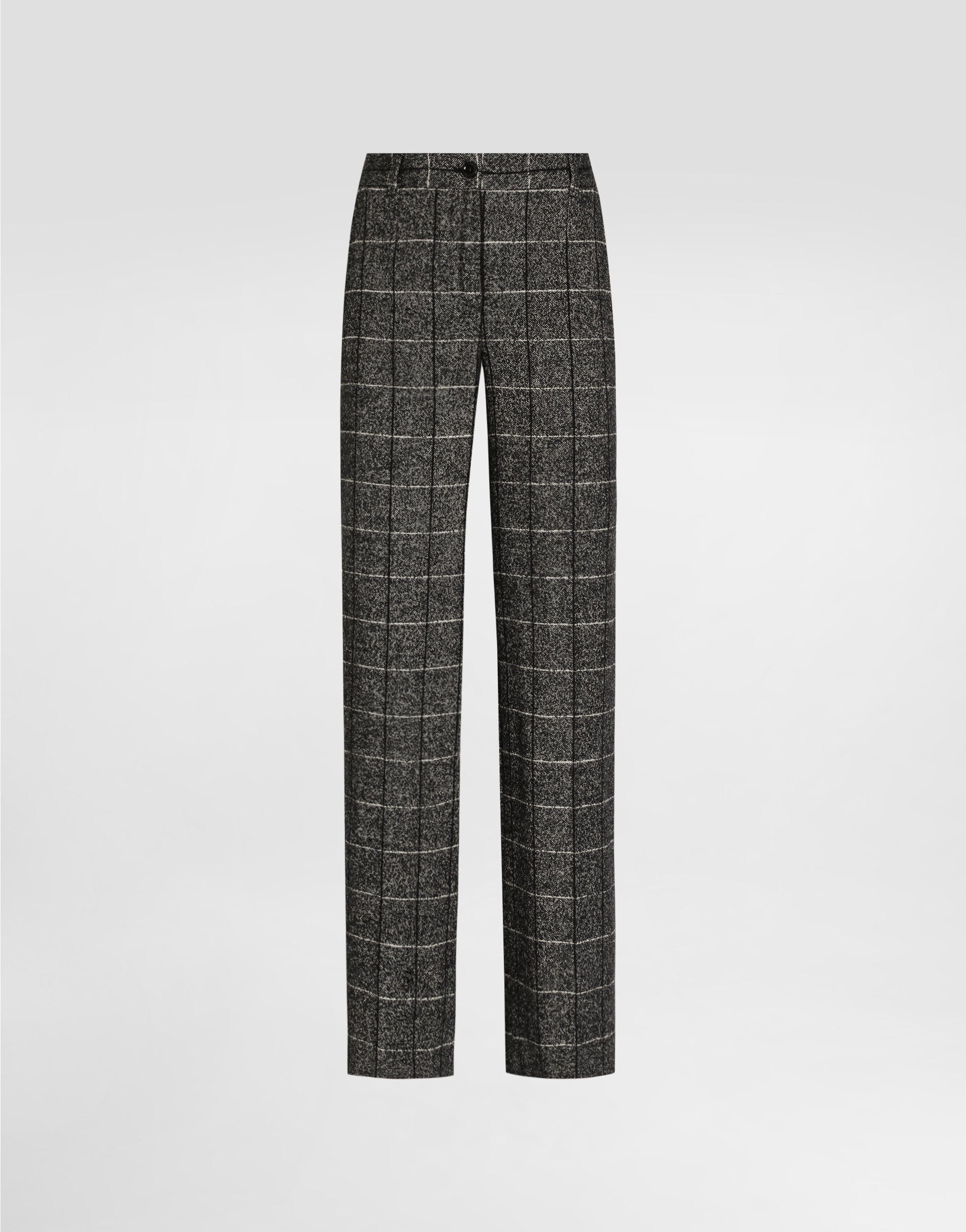 

Шерстяные брюки в клетку Dolce & Gabbana, мультиколор