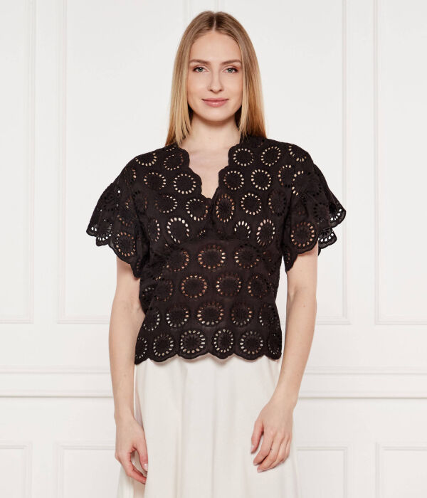 

Блуза Regular fit Twinset, черный