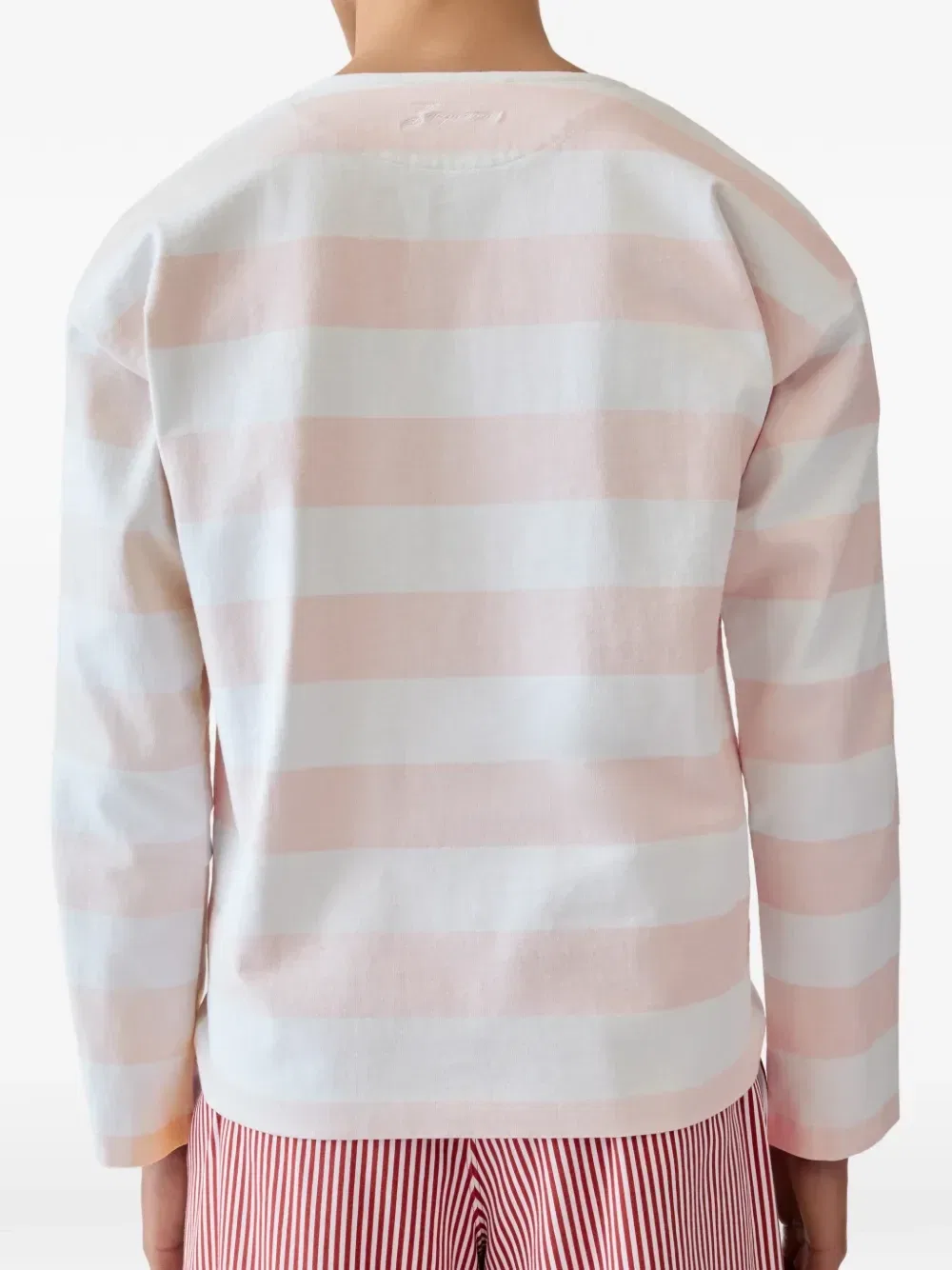 Футболка Mariniere с длинными рукавами Jacquemus, белый — фото 4