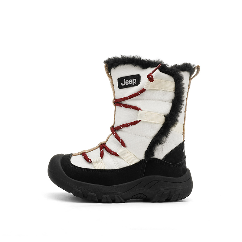 

Детские утепленные ботинки Kids Jeep, белый/черный