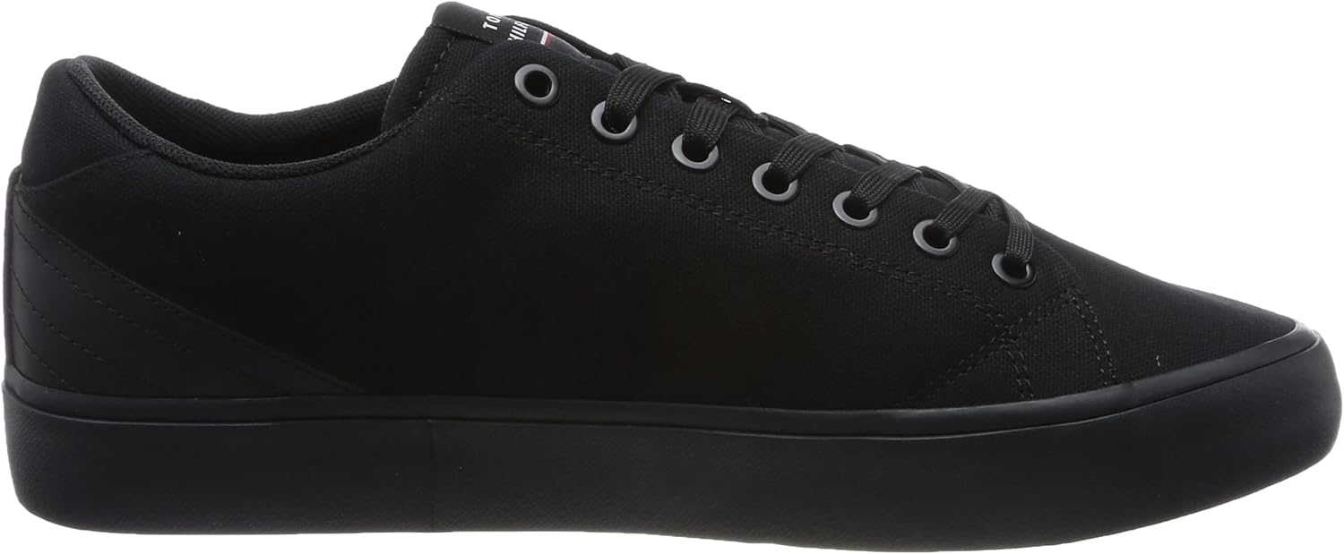 Мужские повседневные вулканизированные кроссовки Tommy Hilfiger, Black — фото 4