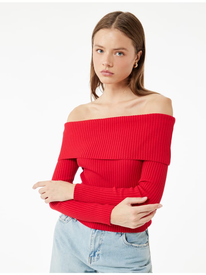 

СВИТЕРА красного цвета KOTON