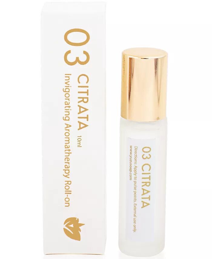 

03 Роллер для ароматерапии Citrata, 0,33 унции Yuzu Soap